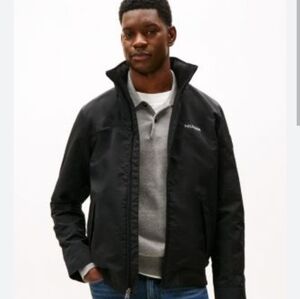 Men's Black Tommy Hilfiger Jacket, L